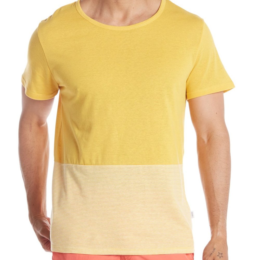 Onia Chad Colorblock Stripe T-Shirt